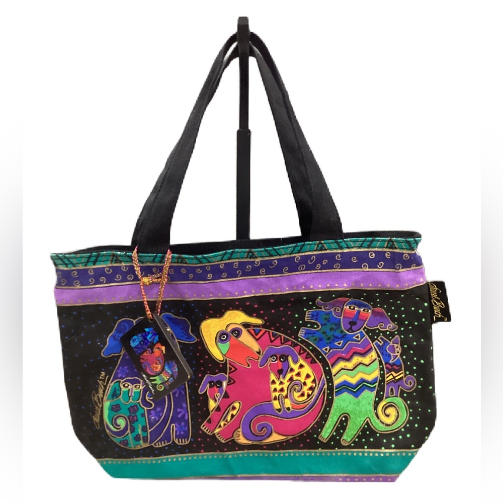 Laurel Burch doggy tote.